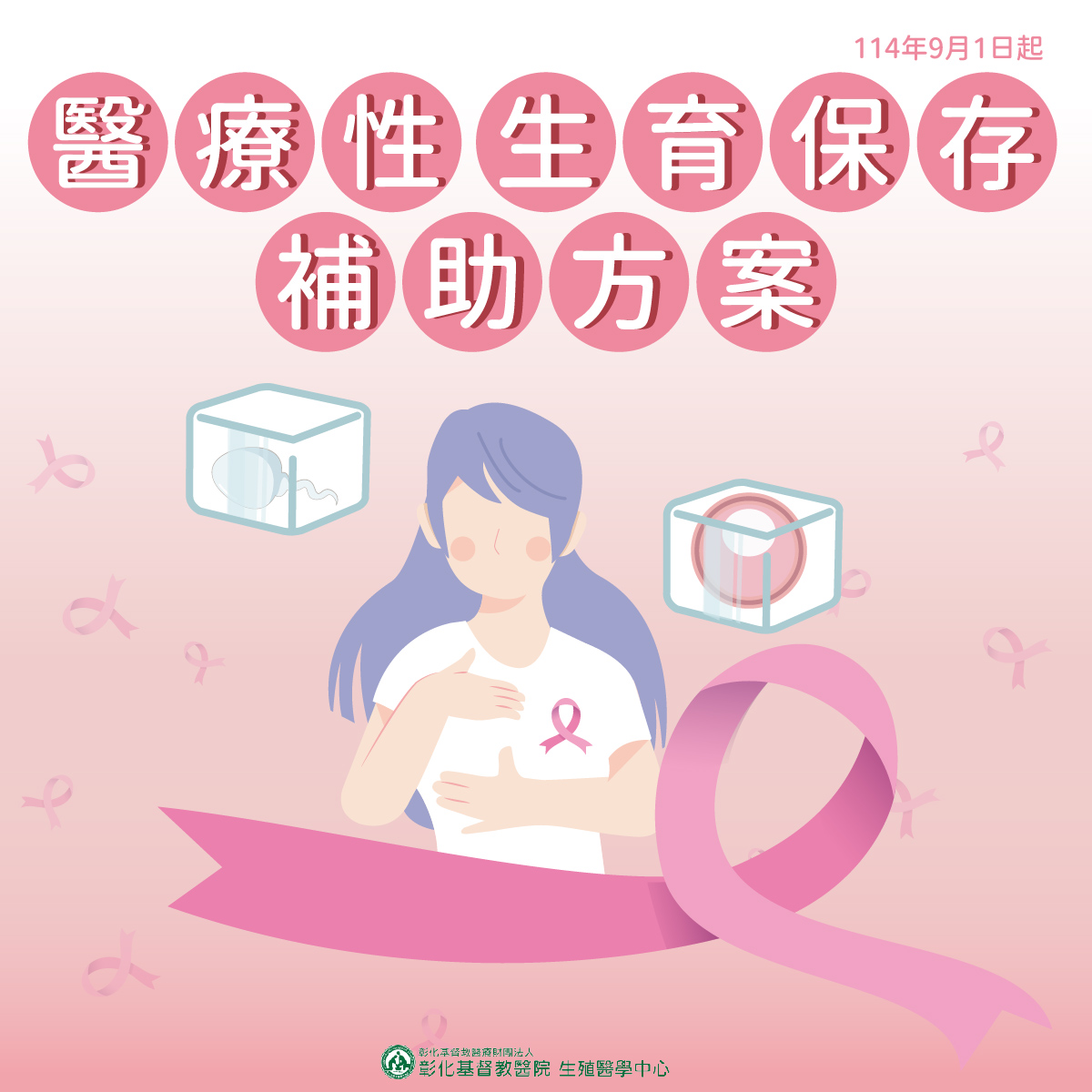 醫療性生育保存 — 補助方案