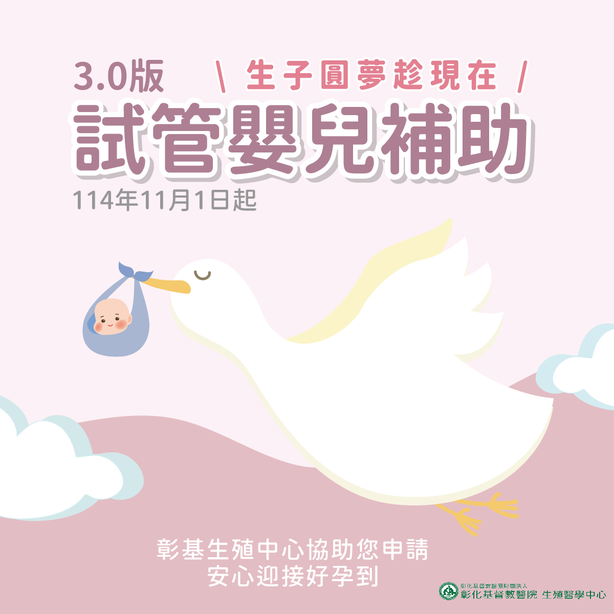 試管嬰兒補助3.0 懶人包